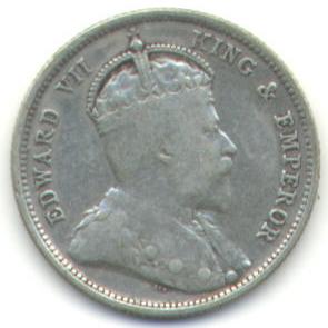 Edward~VII_50c_obverse