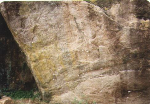 The rock of Sakwala Chakraya